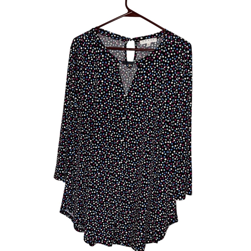 Chaus Polka Dotted Blouse